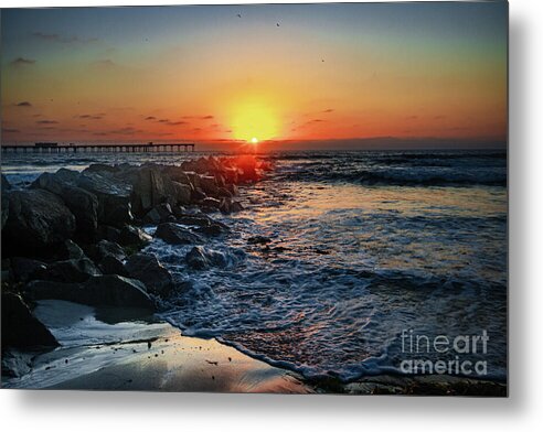 Coastal Sunset in Ocean Beach
