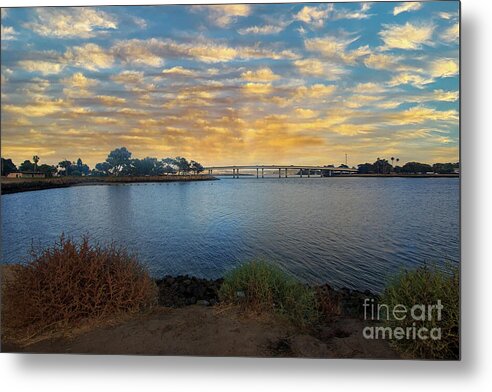 Scenic Mission Bay at Sunset
