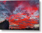 Vibrant Altocumulous Cloud Sunset Over Point Loma